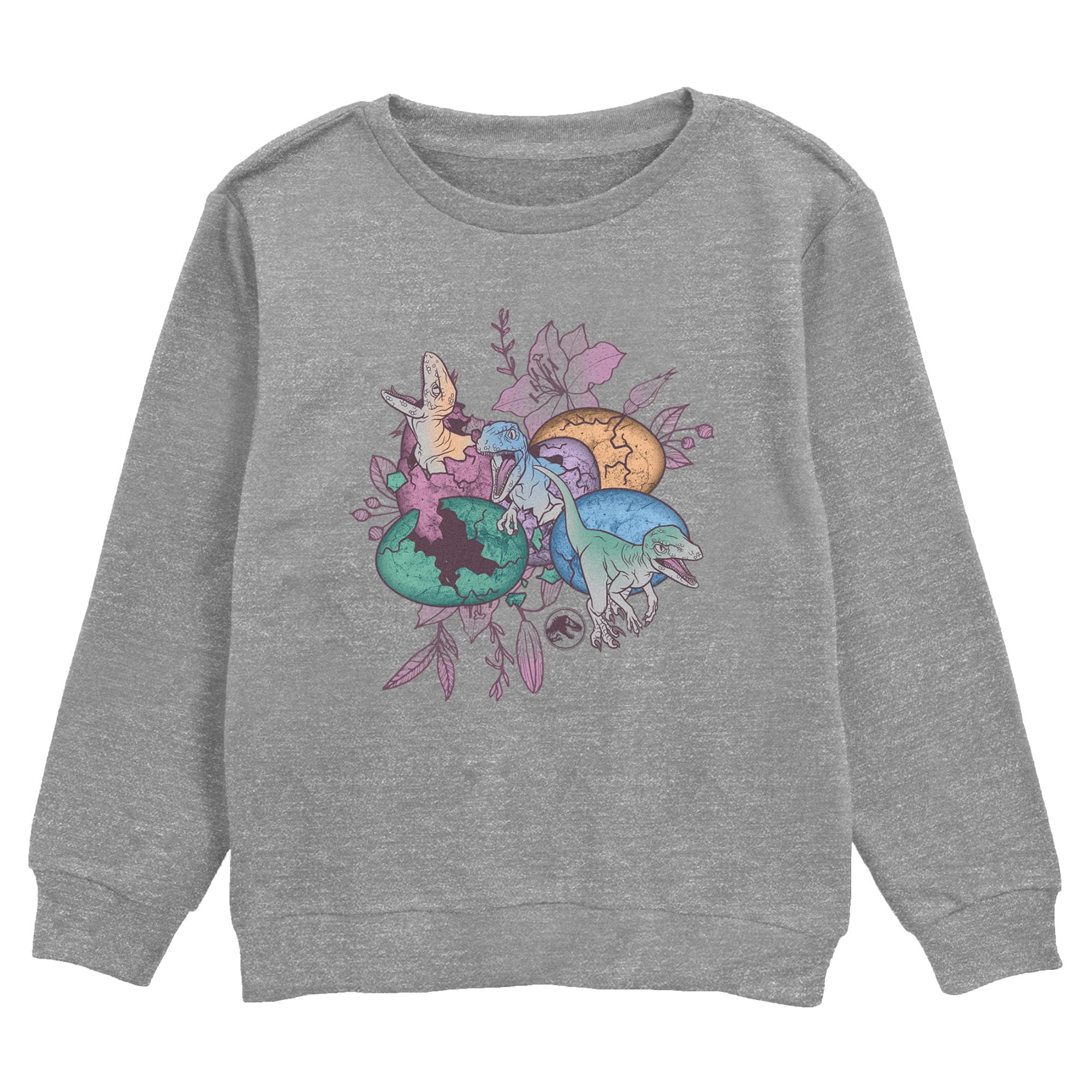 Boy's Jurassic World Easter Cracked Dinosaurs Sweatshirt