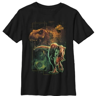 Boy's Jurassic World: Fallen Kingdom New Predator Dinosaur  Graphic Tee Black Small