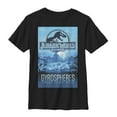 thumbnail image 1 of Boy's Jurassic World Gyrospheres  Graphic Tee Black X Large, 1 of 4