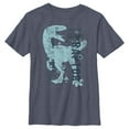 thumbnail image 1 of Boy's Jurassic World RP02 Blue Raptor  Graphic Tee Navy Blue Heather X Large, 1 of 4
