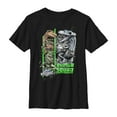 thumbnail image 1 of Boy's Jurassic World Raptor Squad Panels  Graphic Tee Black Small, 1 of 4