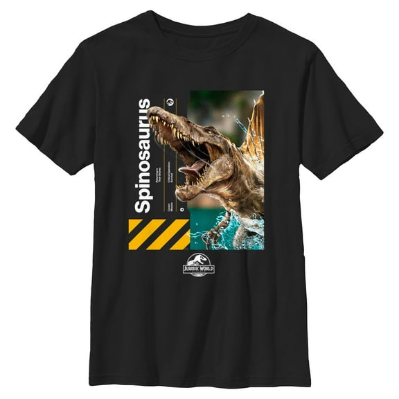 Boy's Jurassic World: Rebirth Spinosaurus Portrait Graphic T-Shirt