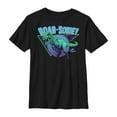 thumbnail image 1 of Boy's Jurassic World Retro Roarsome T. Rex  Graphic Tee Black Small, 1 of 4