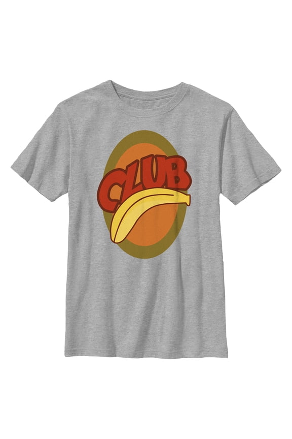 Boy's Kim Possible Club Banana Graphic Tee Athletic Heather Small
