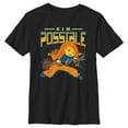 thumbnail image 1 of Boy's Kim Possible Mission Kim  Graphic Tee Black Large, 1 of 5