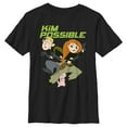 thumbnail image 1 of Boy's Kim Possible Team Possible  Graphic Tee Black Large, 1 of 5