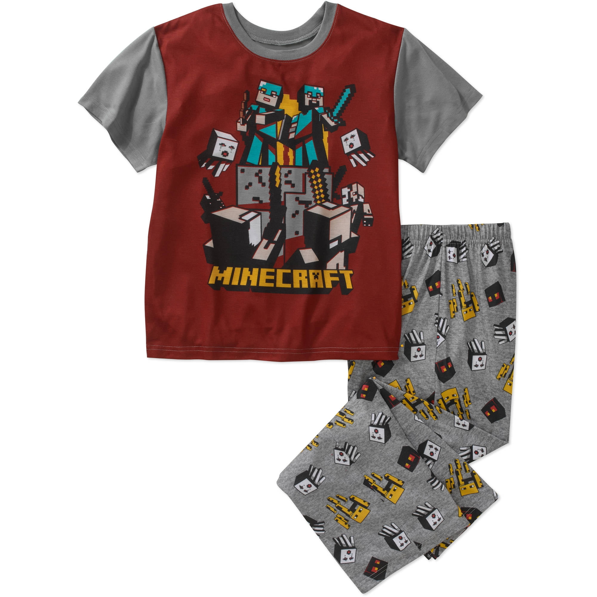 Boy's Licensed 2 Piece Poly Pajama Sleep Set