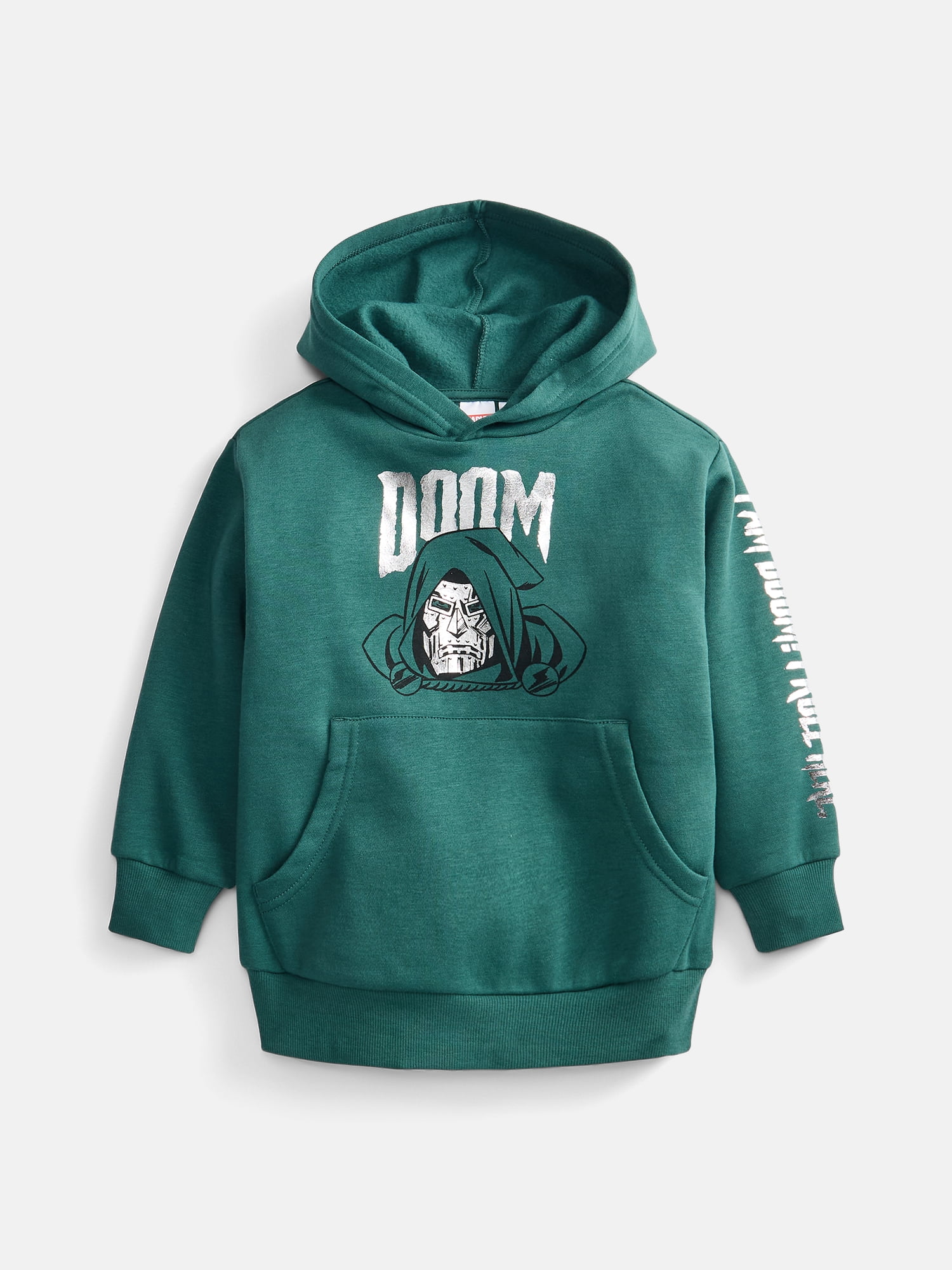 Marvel Dr Doom Graphic Fleece Hoodie, Sizes 4-18