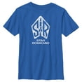 thumbnail image 1 of Boy's Lightyear Star Command Distressed Logo  Graphic Tee Royal Blue / 2 Large, 1 of 5