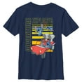 thumbnail image 1 of Boy's Lilo & Stitch Adventure Explorer Graphic Tee Navy Blue X Large, 1 of 4