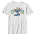 thumbnail image 1 of Boy's Lilo & Stitch Cute But Crazy  Graphic Tee White Medium, 1 of 4