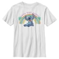 thumbnail image 1 of Boy's Lilo & Stitch Cute But Crazy Graphic Tee White X Large, 1 of 4