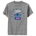 thumbnail image 1 of Boy's Lilo & Stitch Experiment 626 Cute Face  Performance Graphic Tee Charcoal Heather X Large, 1 of 4