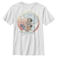 thumbnail image 1 of Boy's Lilo & Stitch Hang 10  Graphic Tee White Small, 1 of 4