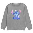 thumbnail image 1 of Boy's Lilo & Stitch Hanging with Ducks  Sweatshirt, 1 of 3