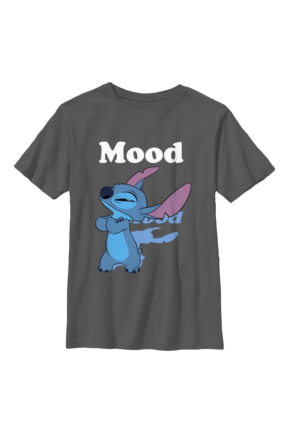 Boy's Lilo & Stitch Mood Graphic T-Shirt