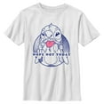 thumbnail image 1 of Boy's Lilo & Stitch Nope Not Today Angry Stitch Graphic Tee White Small, 1 of 4