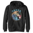 thumbnail image 1 of Boy's Lilo & Stitch Ohana and a Kiss  Pull Over Hoodie Black Medium, 1 of 4