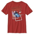 thumbnail image 1 of Boy's Lilo & Stitch Pardon My Swag Stitch  Graphic Tee Red Medium, 1 of 4