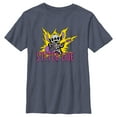 thumbnail image 1 of Boy's Lilo & Stitch Rocker Stitch Live Graphic Tee Navy Blue Heather Small, 1 of 4