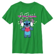 Boys Lilo & Stitch Tis the Season Graphic Tee Kelly Green Small