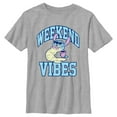 thumbnail image 1 of Boy's Lilo & Stitch Weekend Vibes Graphic Tee Athletic Heather Medium, 1 of 5