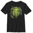 thumbnail image 1 of Boy's Lion King Geometric Scar Emblem Graphic Tee Black X Large, 1 of 4