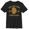 thumbnail image 1 of Boy's Lion King King's Mane 2019 Graphic Tee Black X Small, 1 of 4