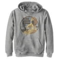 thumbnail image 1 of Boy's Lion King Retro Simba on Pride Rock Graphic Tee Athletic Heather Small, 1 of 5