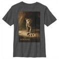 thumbnail image 1 of Boy's Lion King Simba Paw Movie Poster  Graphic Tee Charcoal Heather X Large, 1 of 4