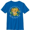 thumbnail image 1 of Boy's Lion King Son Wild for Holidays  Graphic Tee Royal Blue X Large, 1 of 4