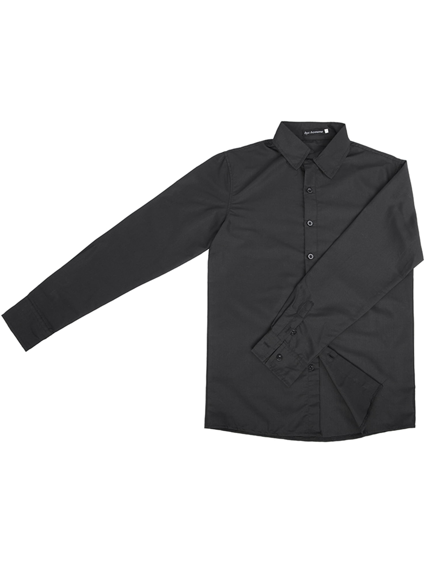 Boy's Long Sleeve Dress Shirt Solid Oxford ButtonDown Dress Shirt