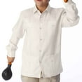 thumbnail image 1 of Boy's Long Sleeve Guayabera. SIZE:18 COLOR:WH, 1 of 1