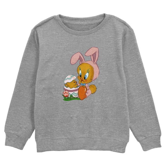 Boy's Looney Tunes Easter Bunny Tweety Sweatshirt