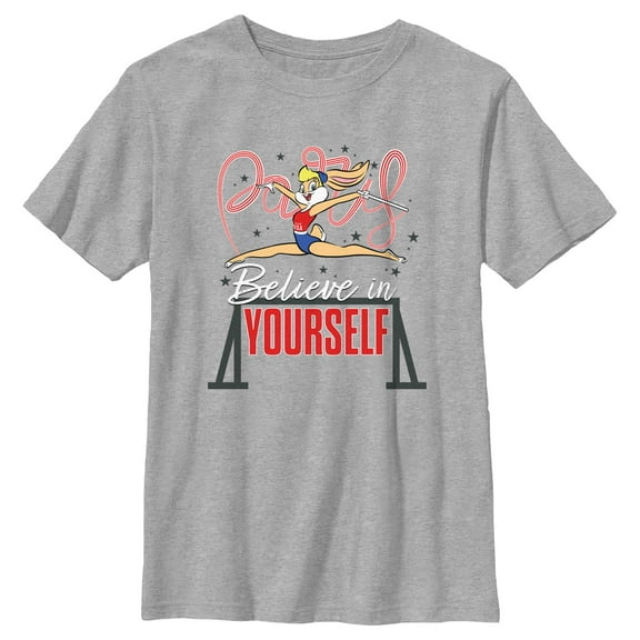 Boy's Looney Tunes Lola Bunny Believe in Yourself Graphic T-Shirt