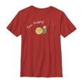thumbnail image 1 of Boy's Lost Gods Bee Happy Trail Graphic Tee Red X Small, 1 of 3