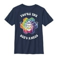thumbnail image 1 of Boy's Lost Gods Bee's Knees Tie-Dye  Graphic Tee Navy Medium, 1 of 4