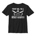 thumbnail image 1 of Boy's Lost Gods Bottle Rocket Scientist  Graphic Tee Black Small, 1 of 4