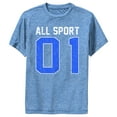 thumbnail image 1 of Boy's Lost Gods Distressed All Sport 01 Performance Graphic Tee Royal Blue Heather X Large, 1 of 4