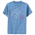 thumbnail image 1 of Boy's Lost Gods Football Helmet Game Plan Performance Graphic Tee Royal Blue Heather Medium, 1 of 4