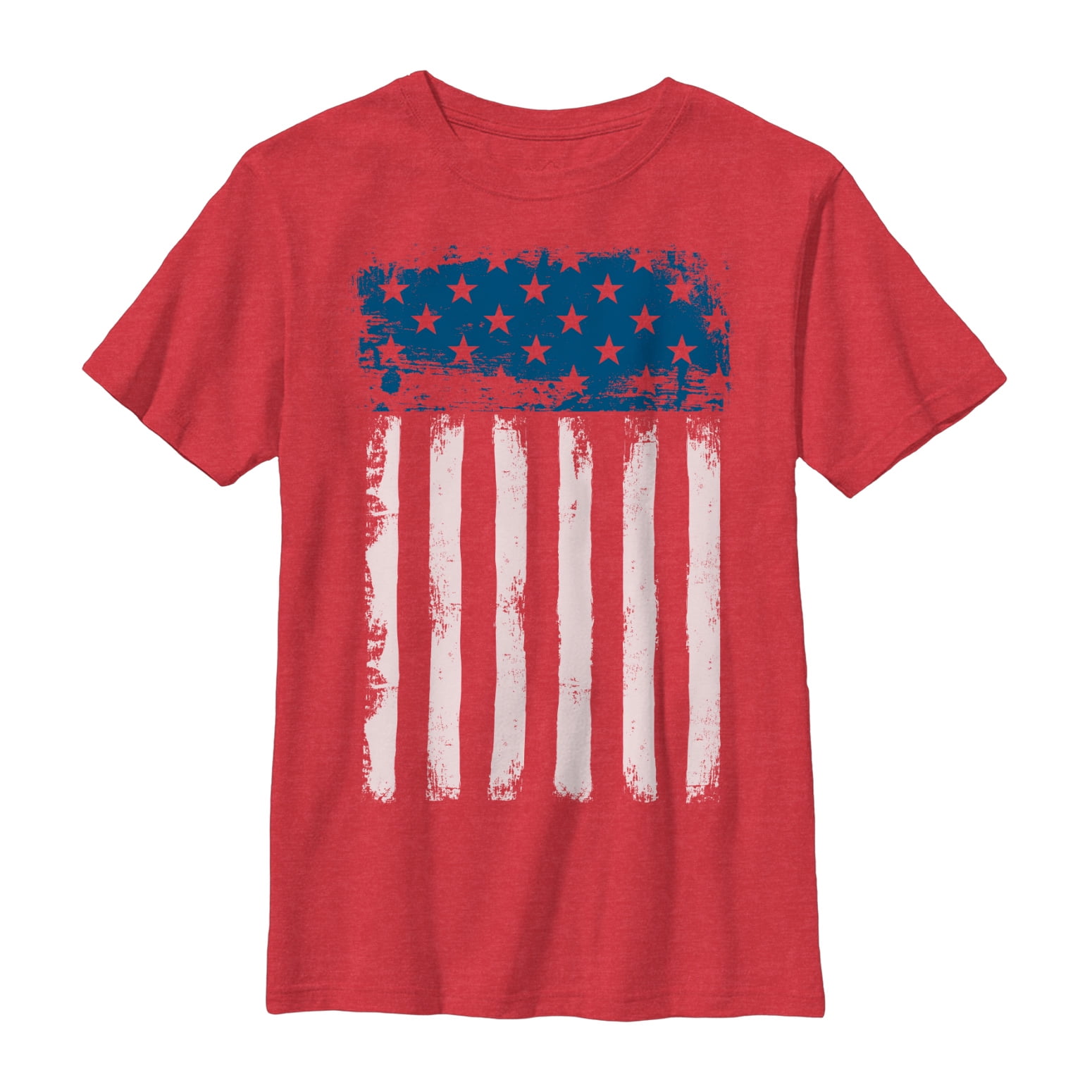 Boy's Lost Gods Fourth of July Streak American Flag Graphic Tee Red ...