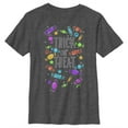 thumbnail image 1 of Boy's Lost Gods Halloween Candy Explosion  Graphic Tee Charcoal Heather Large, 1 of 5