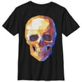 thumbnail image 1 of Boy's Lost Gods Halloween Geometric Skull  Graphic Tee Black Large, 1 of 4