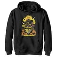 thumbnail image 1 of Boy's Lost Gods Halloween Witches' Brew Scene  Pull Over Hoodie Black Medium, 1 of 4