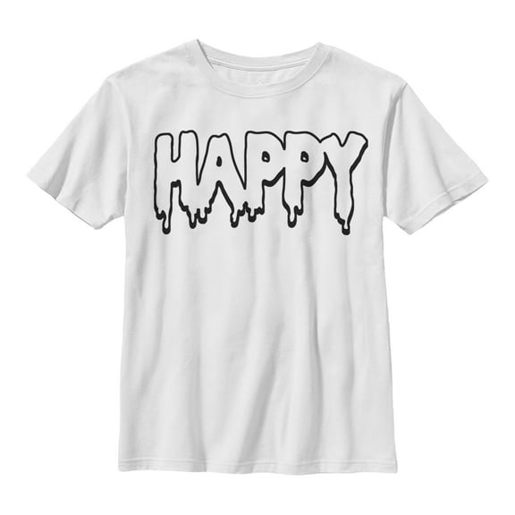 Boy's Lost Gods Happy Graphic Tee White X Large