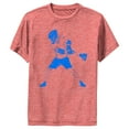 thumbnail image 1 of Boy's Lost Gods Hockey Player Silhouette  Performance Graphic Tee Red Heather Small, 1 of 4