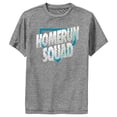 thumbnail image 1 of Boy's Lost Gods Homerun Squad  Performance Graphic Tee Charcoal Heather Large, 1 of 4