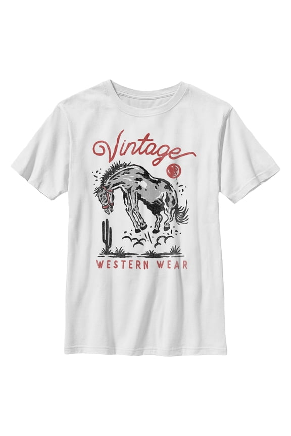 Boy's Lost Gods Horse Western Wear Graphic T-Shirt
