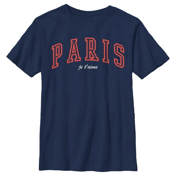 Boy's Lost Gods I Love Paris Graphic T-Shirt