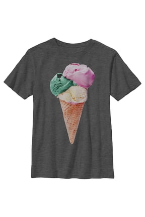 Boy's Lost Gods Ice Graphic Tee Charcoal Heather Small